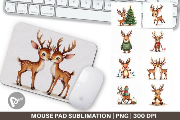 Awkward Reindeer Mouse Pad: A Practical Tool for Desk Comfort and Creative Workflow
