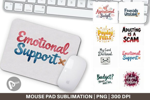 Budget Humor Mouse Pad: A Practical Tool for Workspace Optimization