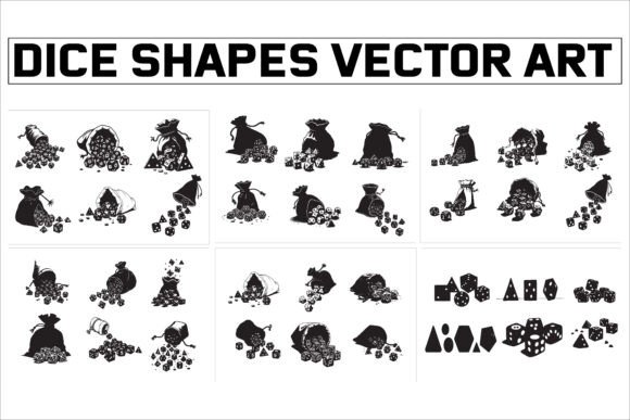Dice Shapes Vector Art Bundle: A Practical Evaluation for Designers and RPG Enthusiasts
