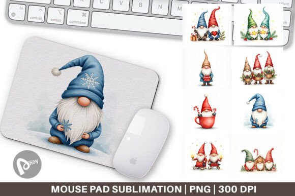 Festive Gnome Mouse Pad: A Practical Tool for Intentional Desk Design