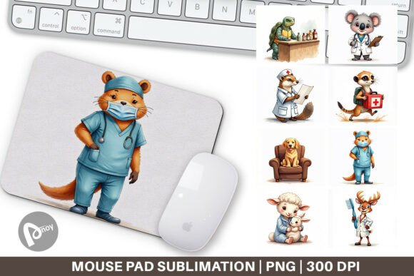 Healthcare Heroes Mouse Pad: A Strategic Tool for Desk Function and Focus