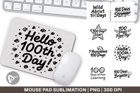 How the Kid Scribble 100 Days Mouse Pad Is Redefining Workspace Personalization