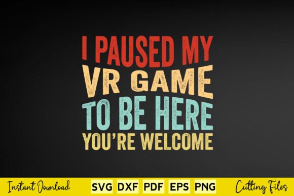 I Paused My VR Game to Be Here: Clever SVG Design for Creators