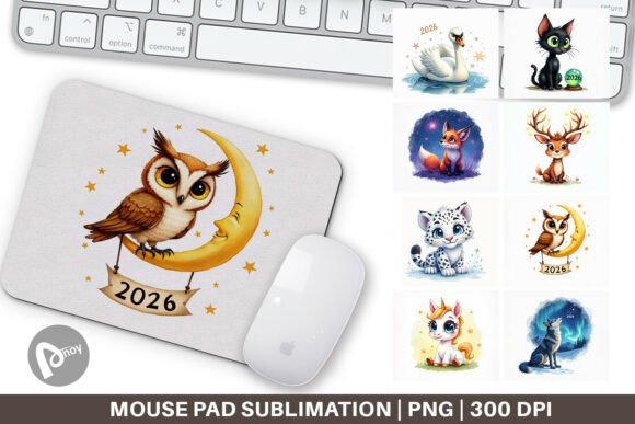Magical 2026 Animals Mouse Pad: A Strategic Desk Accessory for Clarity and Focus
