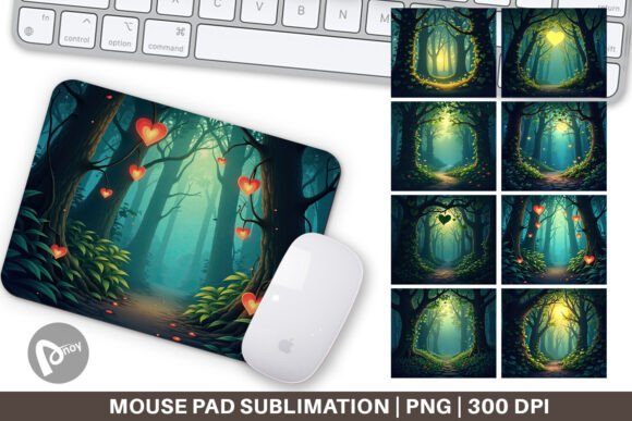 Mouse Pad Forest Heart: A Practical Upgrade for Your Daily Workspace