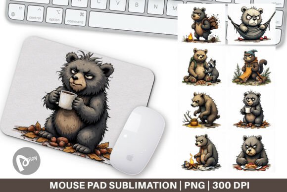 Mouse Pad Grumpy Bear Camp: A Creative Way to Enhance Your Desk Setup and Productivity