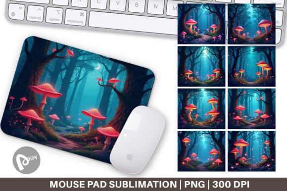 Mouse Pad Magic Forest: A Creative Desk Upgrade