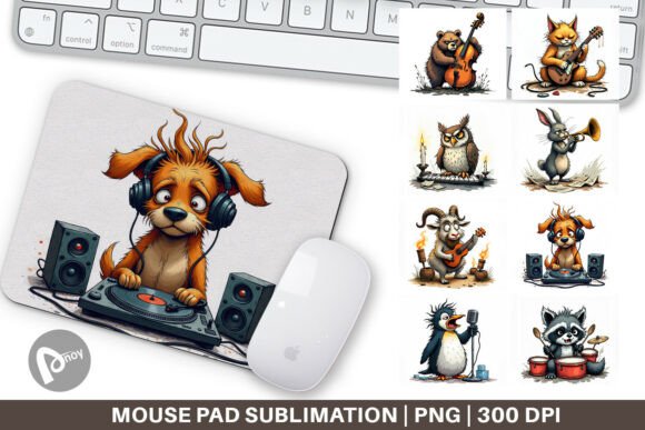 Mouse Pad Music Critters: A Creative Way to Beautify Your Desk and Boost Productivity