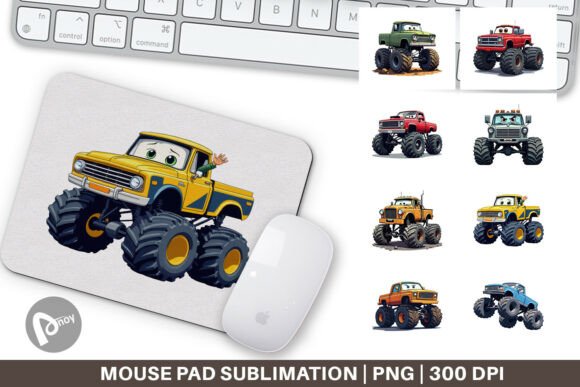 Mouse Pad Sarcastic Monster Trucks: Add Personality to Your Workspace Without Sacrificing Function
