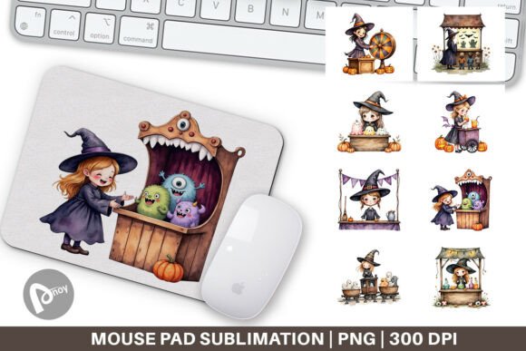 Mouse Pad Witch Market Night: A Creative Way to Elevate Your Desk Setup