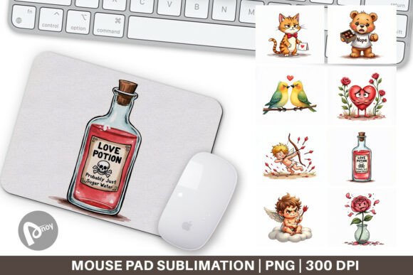 Nope Valentine Mouse Pad: A Strategic Desk Accessory for Focus and Productivity