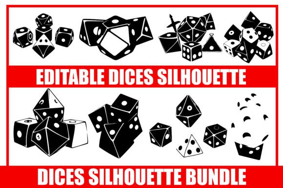 Practical Applications for the Dice Bag Silhouette Collection in Gaming, Crafting, and Digital Design