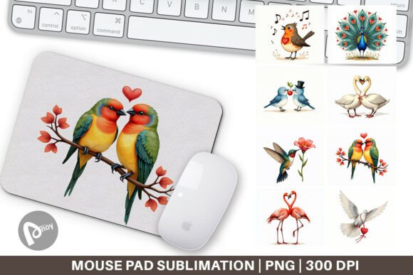 Retro Lovebirds Mouse Pad: An Objective Guide to Style, Comfort, and Desk Productivity