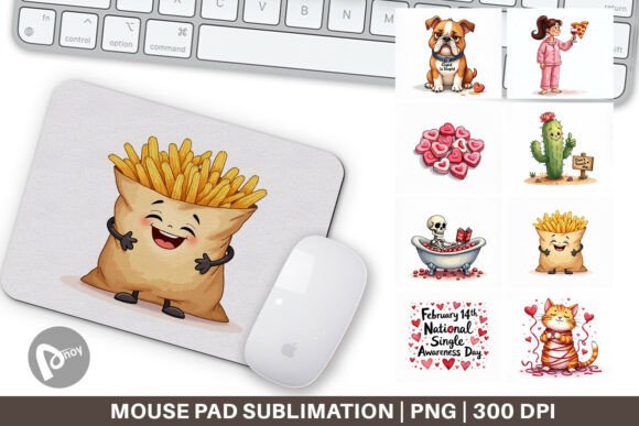 Sarcastic Anti-Valentine Mouse Pad: A Smart Desk Upgrade