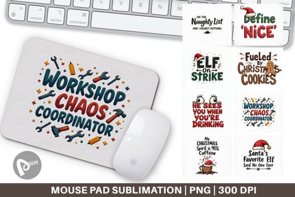 Sassy Santa Grumpy Holiday Mouse Pad: A Thoughtful Addition to Your Workspace Strategy