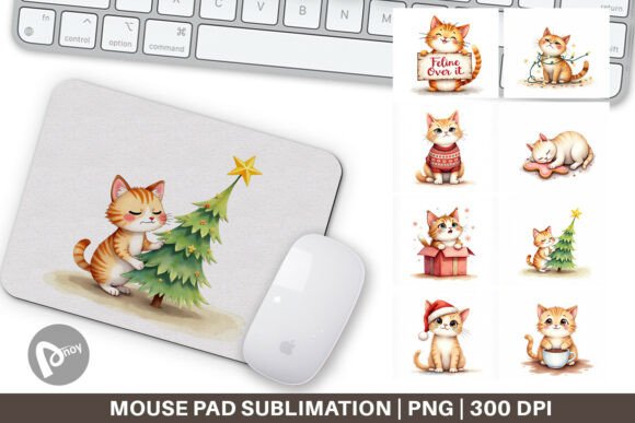 Sublimation Mouse Pad Grumpy Cats: Express Your Feline Mood and Supercharge Your Desk Setup