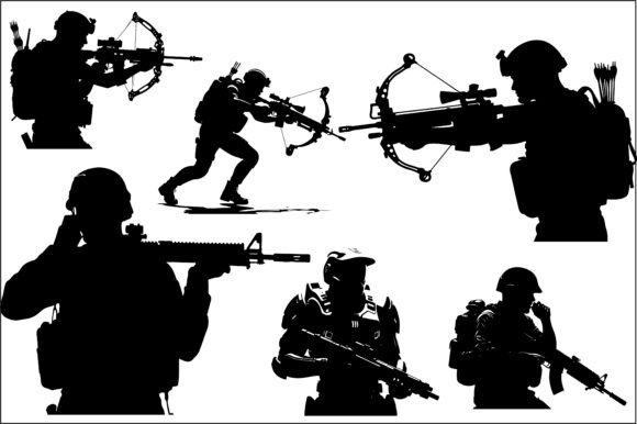 Tactical Soldier Sci-Fi Warrior 10: Battle-Ready Design Assets