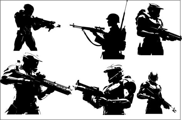 Tactical Soldier Sci-Fi Warrior 12 Essentials