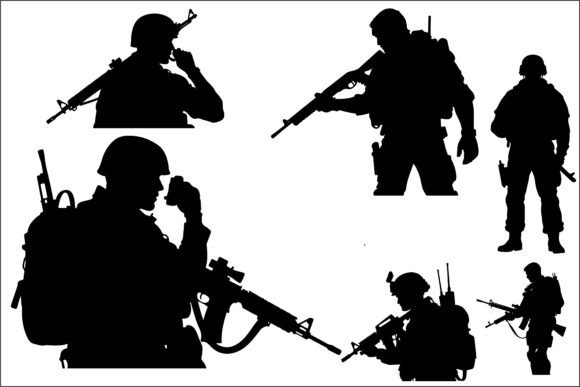Tactical Soldier Sci-Fi Warrior Design Assets