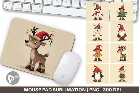 The Cozy Raggedy Christmas Mouse Pad: A Thoughtful Desk Accessory with Practical Appeal