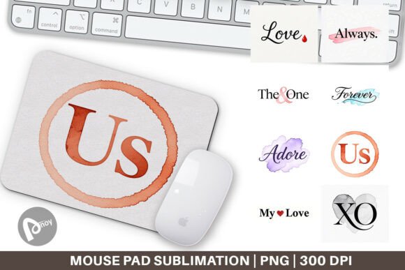 The Minimalist Love Quote Mouse Pad: A Thoughtful Addition to Your Desk