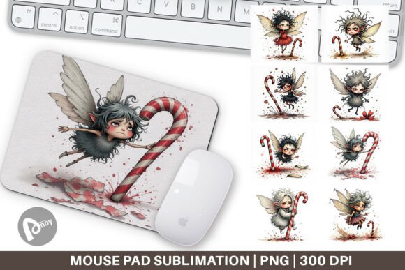 The Ultimate Guide to Custom Sublimation Mouse Pads: Featuring the Frazzled Sugar Plum Fairy Design
