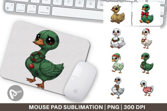 The Voodoo Goose Doll Mouse Pad: Merging Whimsical Design with Desktop Functionality