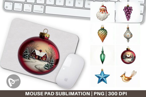 Vintage Ornament Mouse Pads: Style Meets Function