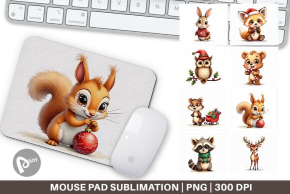 Whimsical Vintage Animal Mouse Pad: Where Nostalgia Meets Modern Desk Craft