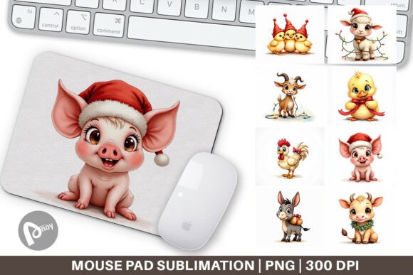 Why the Big-Eyed Farm Christmas Mouse Pad Is Redefining Desk Culture for Professionals and Creators